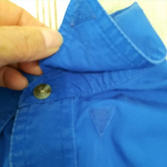 Cabelas Signet Angler Vented  Chevy Emblem Rolled Sleeves Fishing Shirt Size M - Picture 9 of 10